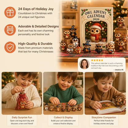 24-Day Owl Advent Calendar