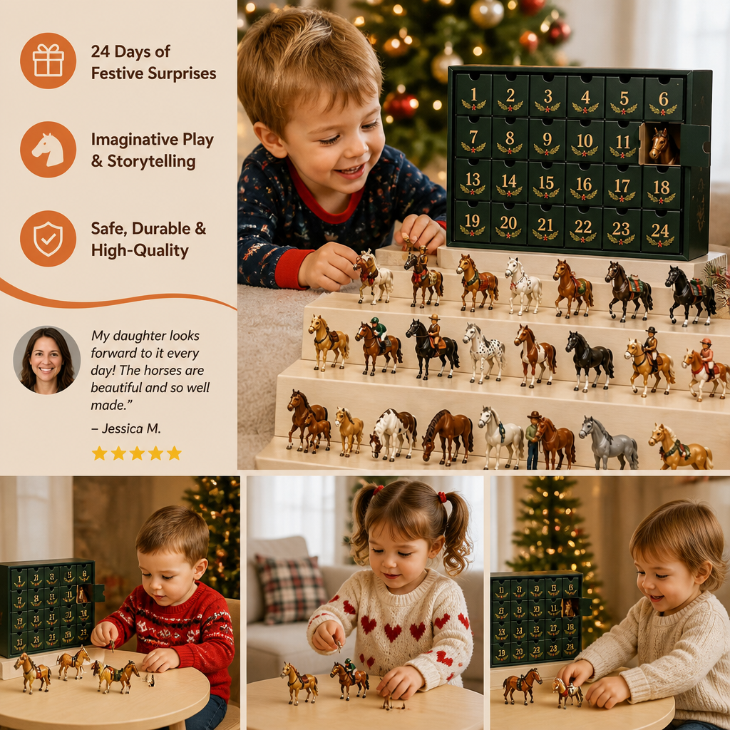 Horse Lovers’ Advent Calendar – 24 Days of Christmas Surprises