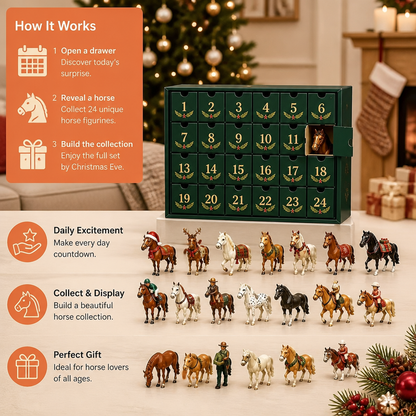 Horse Lovers’ Advent Calendar – 24 Days of Christmas Surprises