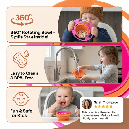 Leak-Proof Baby Bowl – Mess-Free Mealtime