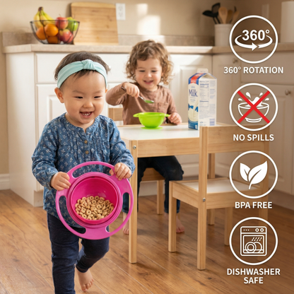 Leak-Proof Baby Bowl – Mess-Free Mealtime