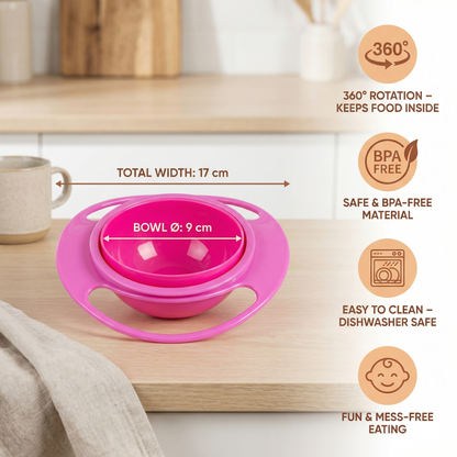 Leak-Proof Baby Bowl – Mess-Free Mealtime