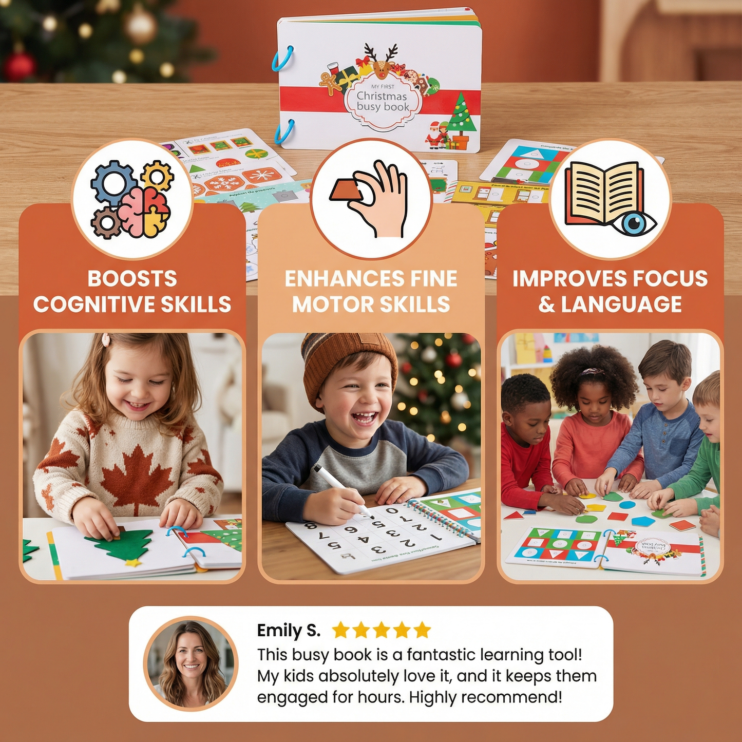 Educational Montessori Christmas Storybook