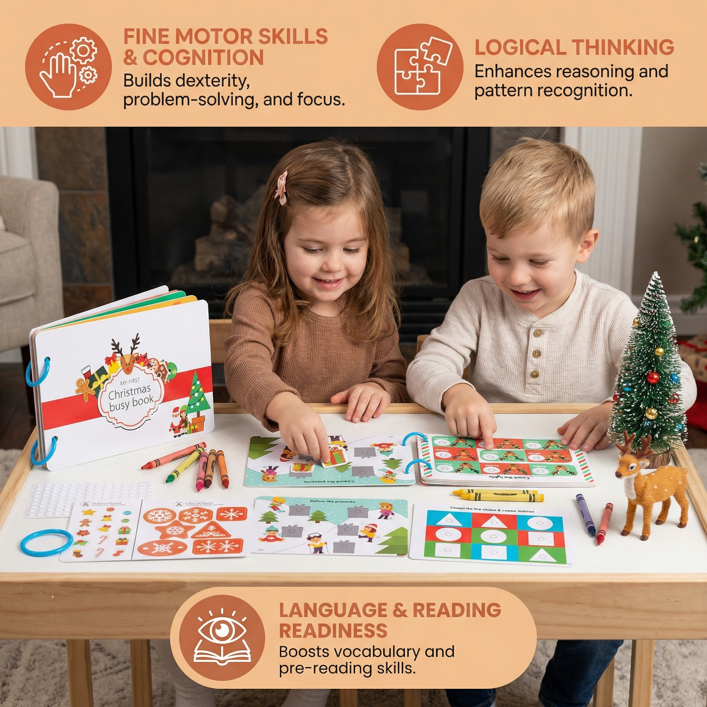 Educational Montessori Christmas Storybook