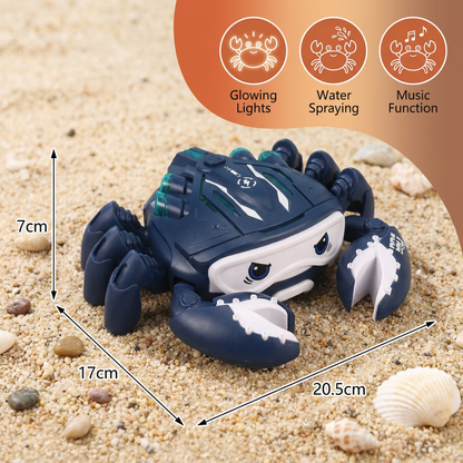 Bright and Steamy Music Crab
