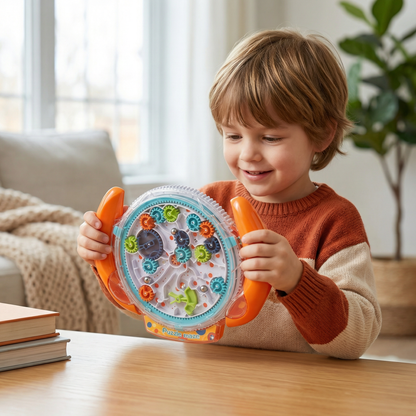 3D Ball Maze Wheel – Dexterity and Educational Game