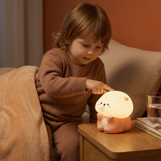 Cute Bubble Otter Silicone Night Light