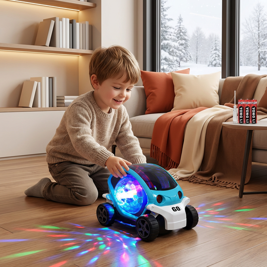 Glowing 360° Music Stunt Car
