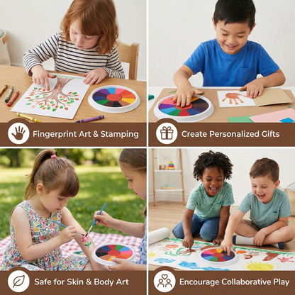 Finger Paint Drawing Set for Children