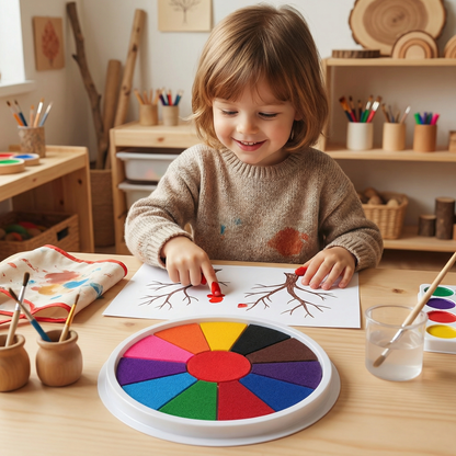 Finger Paint Drawing Set for Children