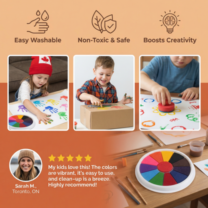 Finger Paint Drawing Set for Children