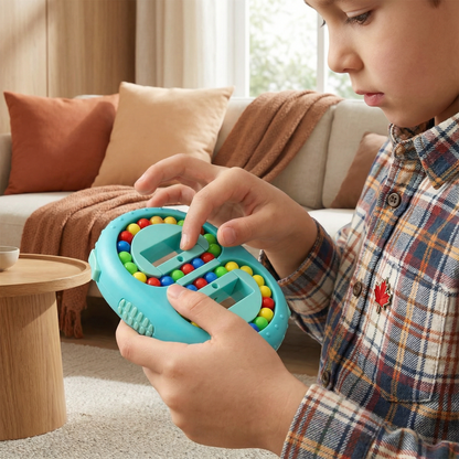 Double-Sided Color Ball Logic Game