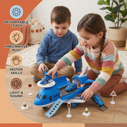 Airplane and Vehicle Play Set