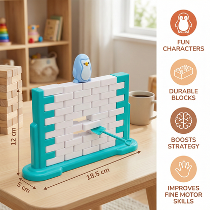 Penguin Ice Wall Balance Family Game