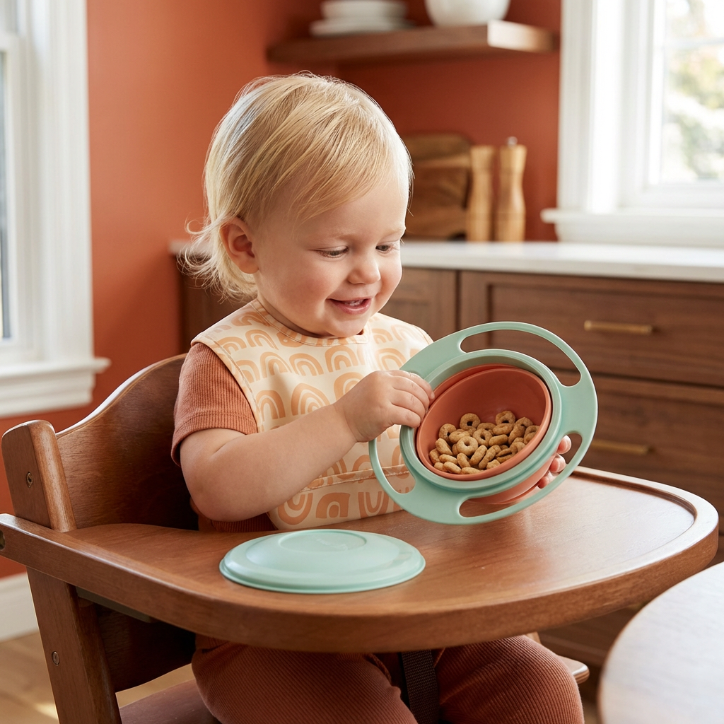Leak-Proof Baby Bowl – Mess-Free Mealtime
