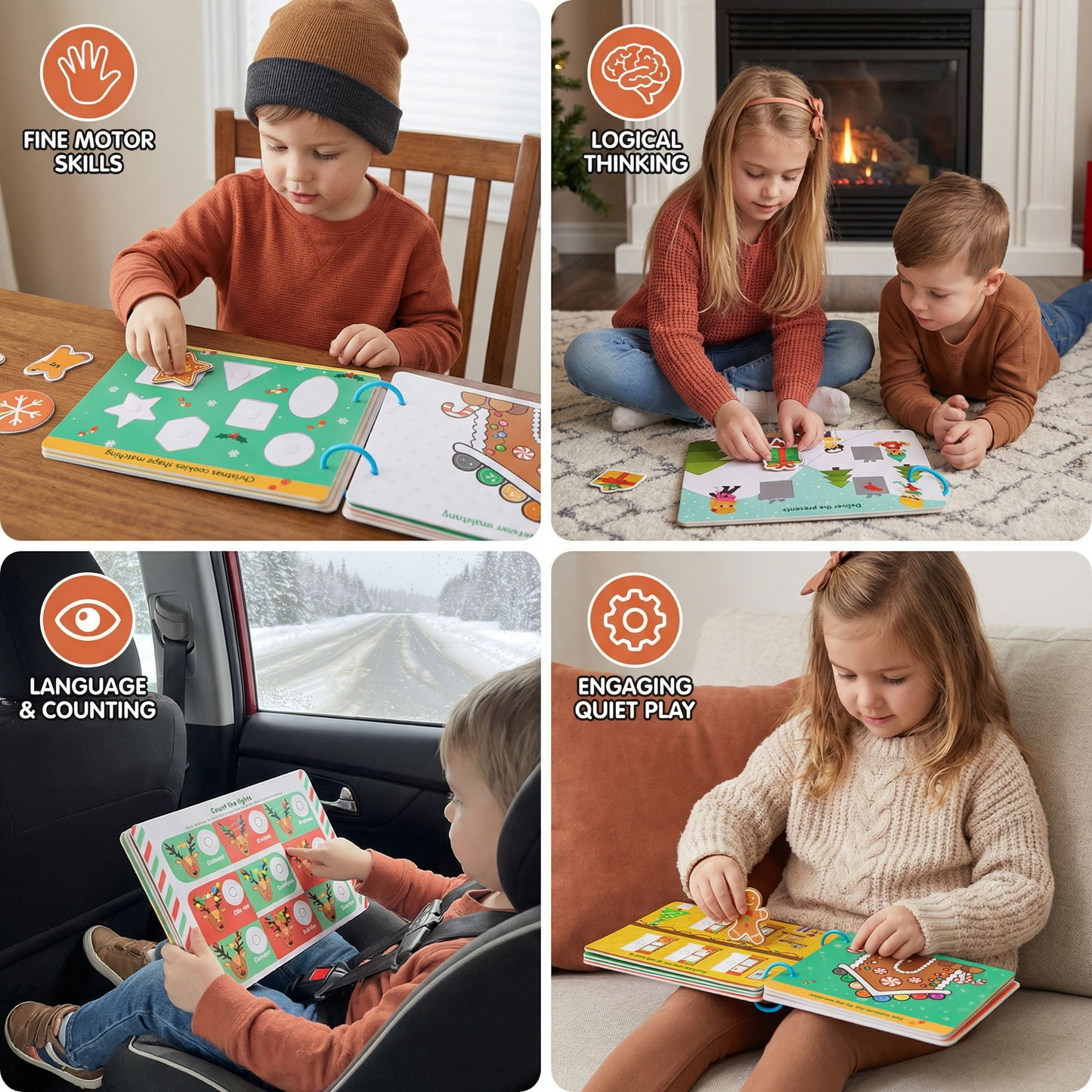 Educational Montessori Christmas Storybook
