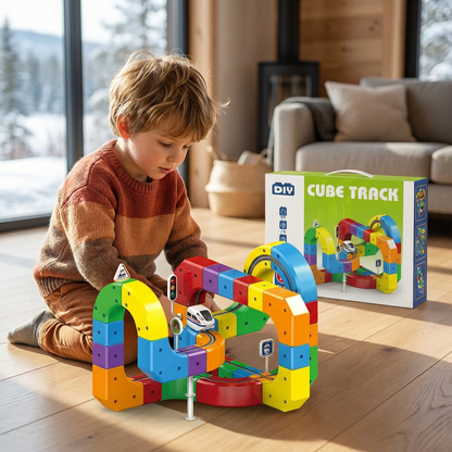 Magical Cube Track Rail Toy for Kids