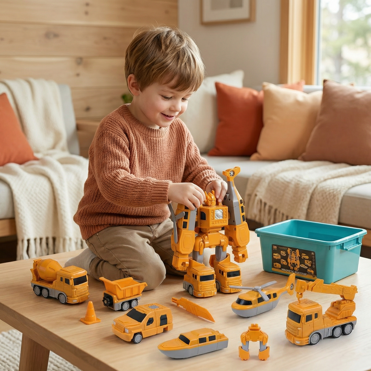 Transformer Magnetic Vehicles