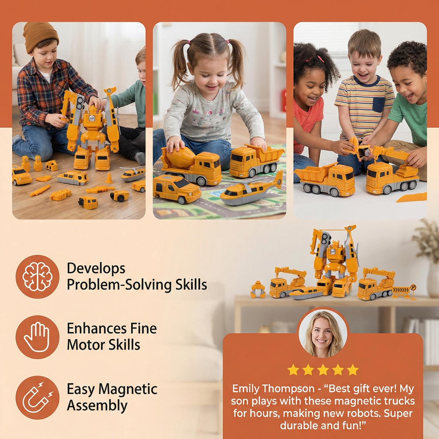 Transformer Magnetic Vehicles