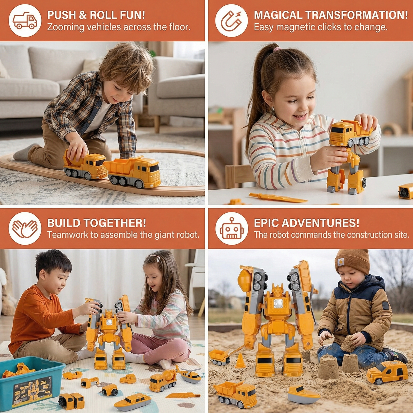 Transformer Magnetic Vehicles