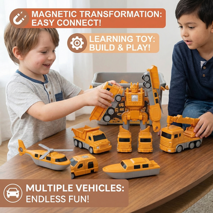Transformer Magnetic Vehicles