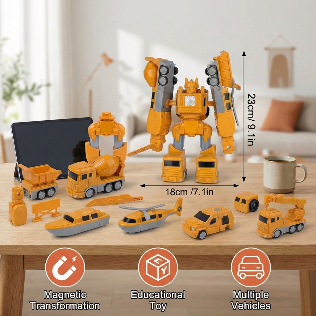 Transformer Magnetic Vehicles