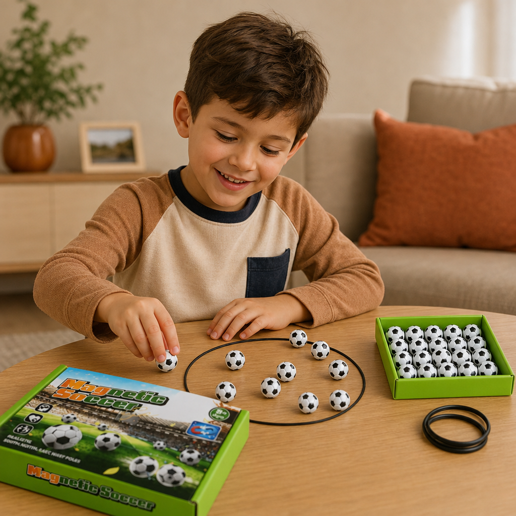 Magnetic Soccer Strategy Game – Interactive Family Challenge for Kids & Adults