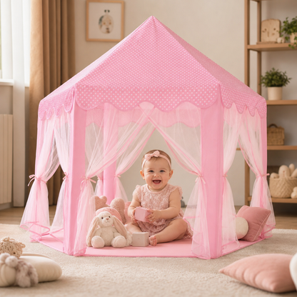 Princess Castle Play Tent for Indoor & Outdoor Fun