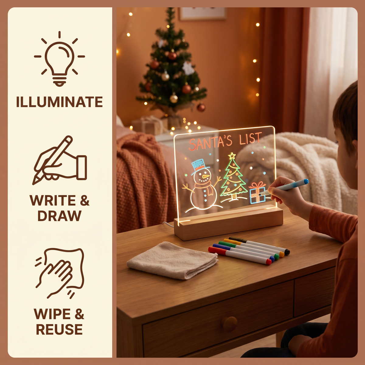 Kids LED Drawing Lamp