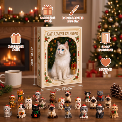 24-Day Christmas Cat Advent Calendar