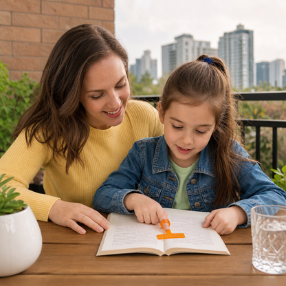 Kids’ Finger Reading Tracker – Translucent Reading Guide