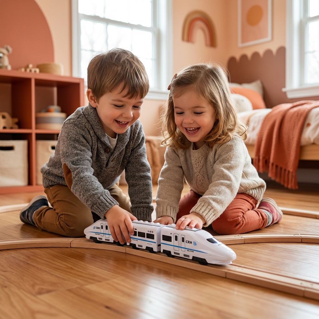 Clever Chain Train Kids Toy