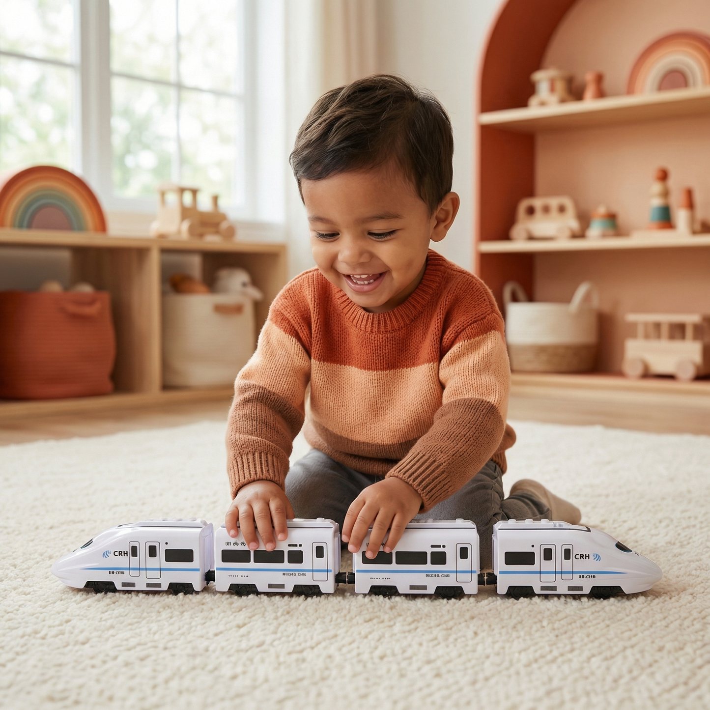 Clever Chain Train Kids Toy