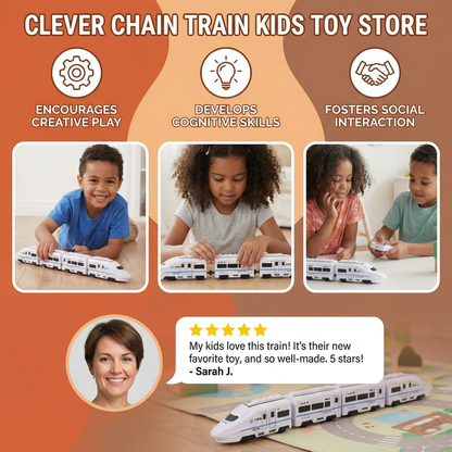 Clever Chain Train Kids Toy