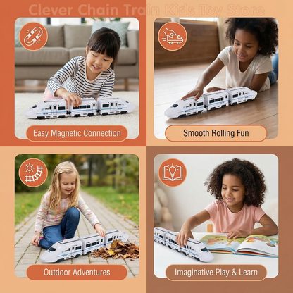 Clever Chain Train Kids Toy