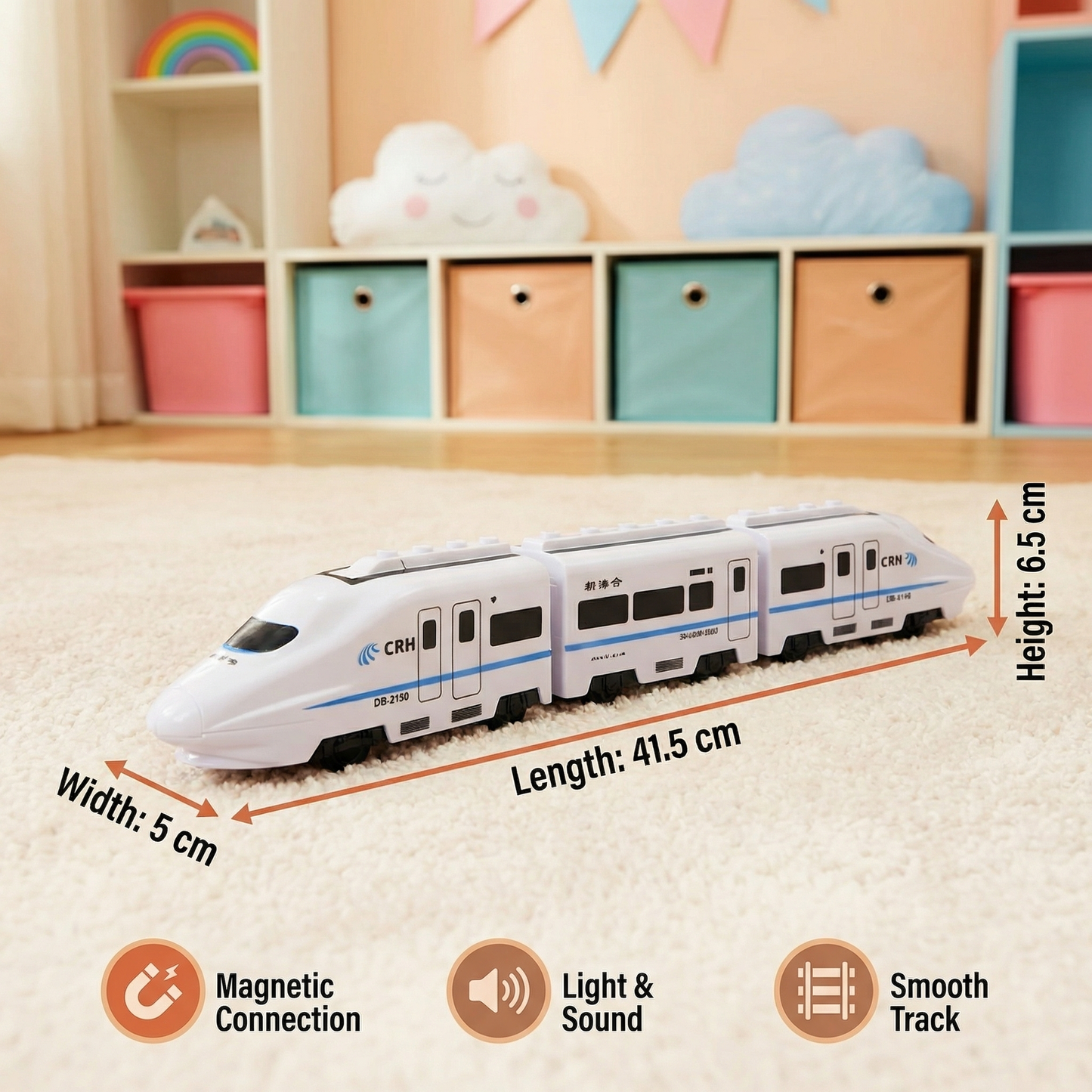 Clever Chain Train Kids Toy