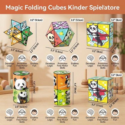 Magic Folding Cube Children's Toy