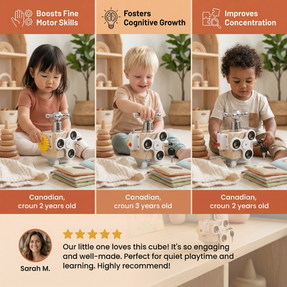Montessori Play & Learning Cube