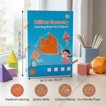 Brilliant Geometry Learning Book for Children