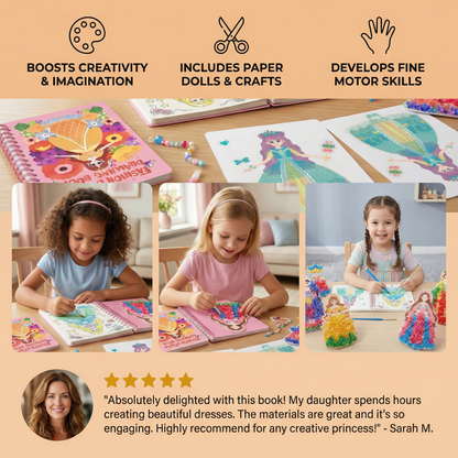 Princess Coloring and Craft Book