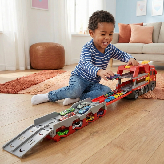 Race Track Toy Truck for Children