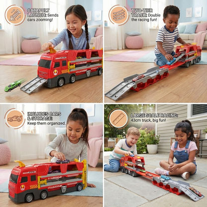 Race Track Toy Truck for Children