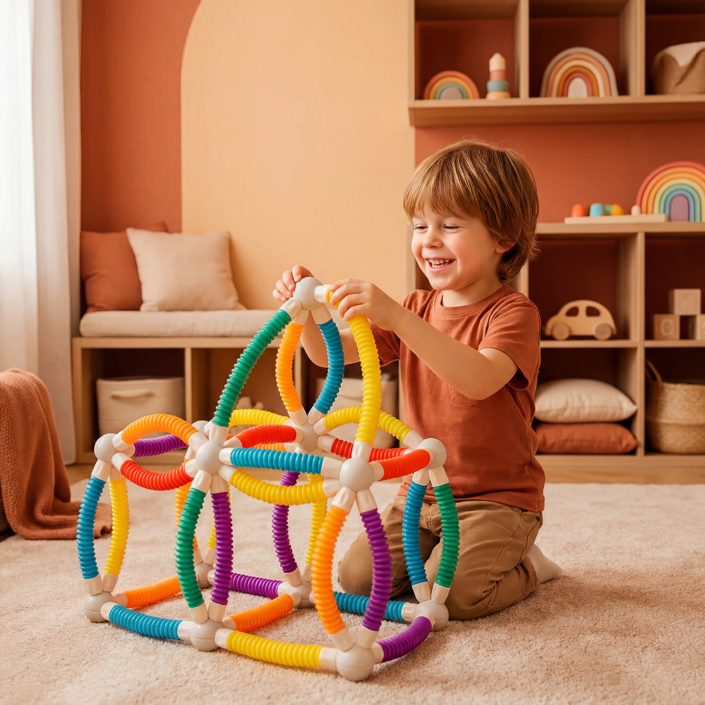 Montessori Malleable Magnetic Building Blocks