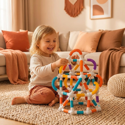 Montessori Malleable Magnetic Building Blocks
