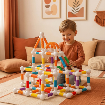 Montessori Malleable Magnetic Building Blocks