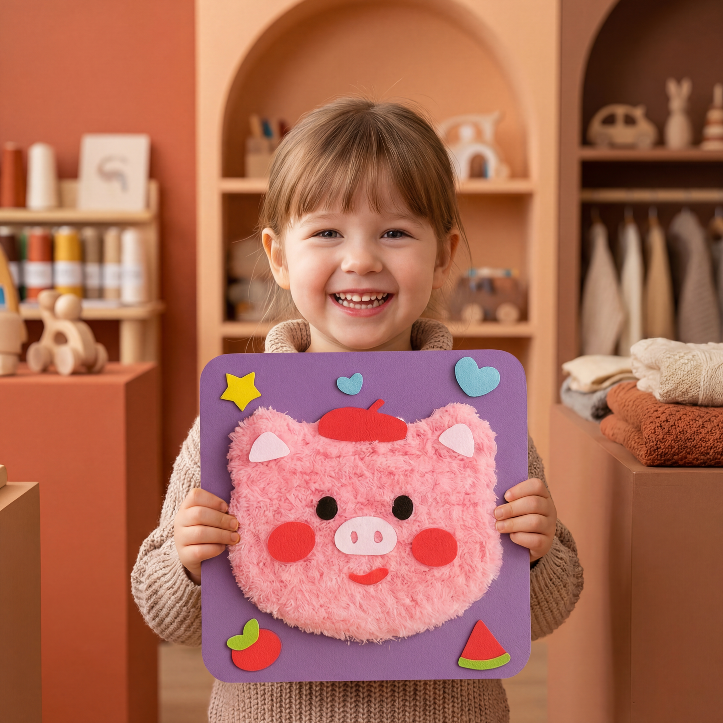 DIY Embroidery Doll Kit