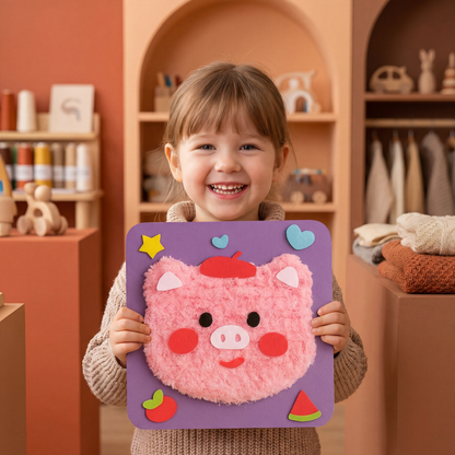 DIY Embroidery Doll Kit