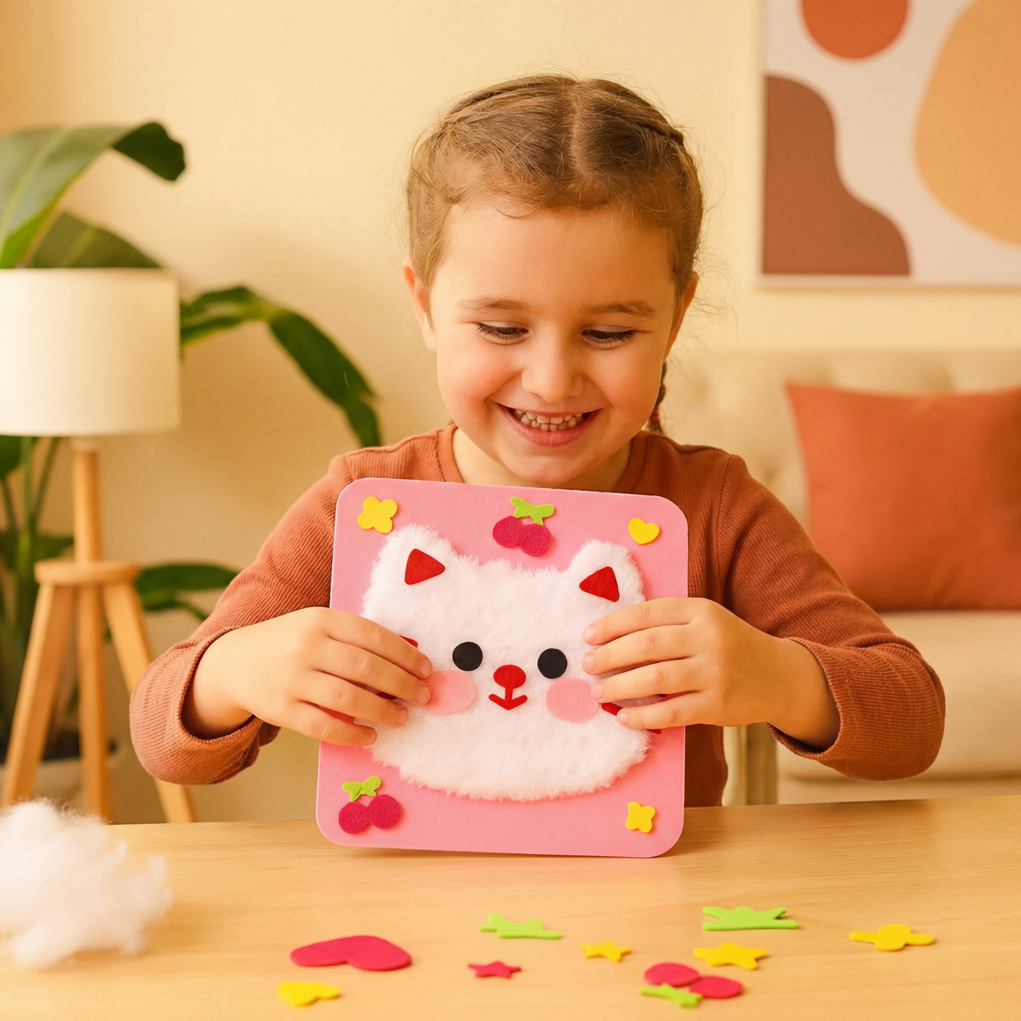 DIY Embroidery Doll Kit