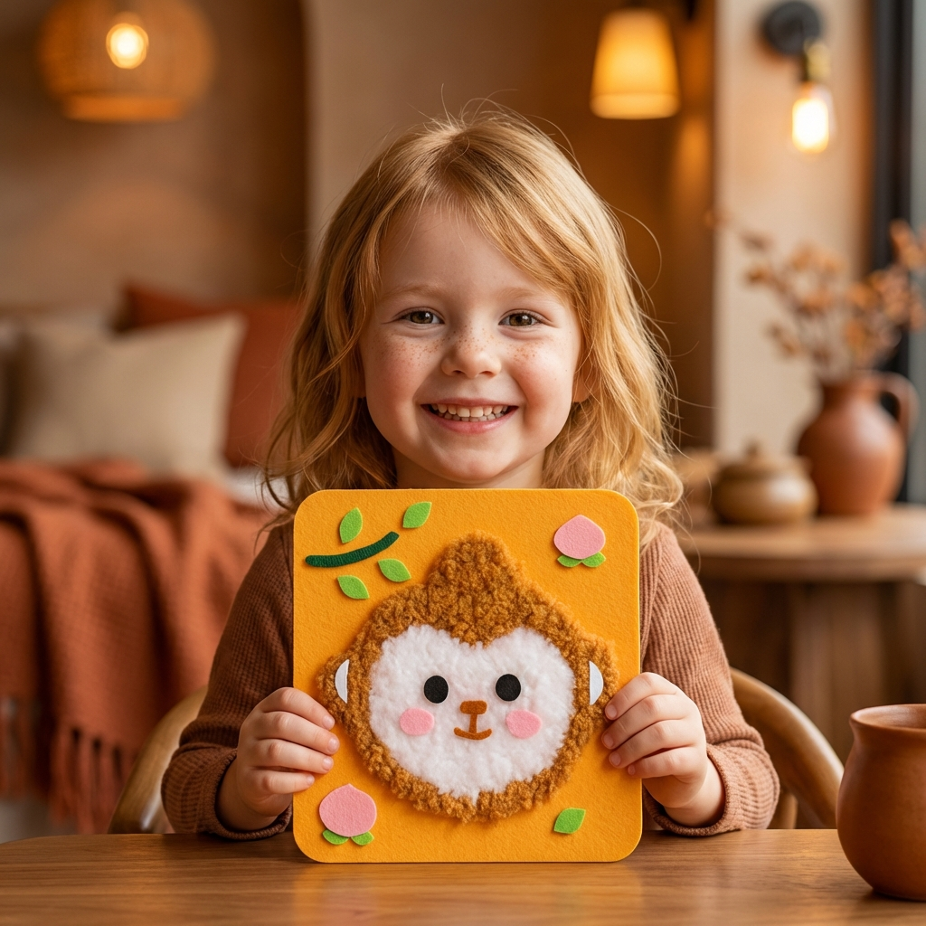 DIY Embroidery Doll Kit