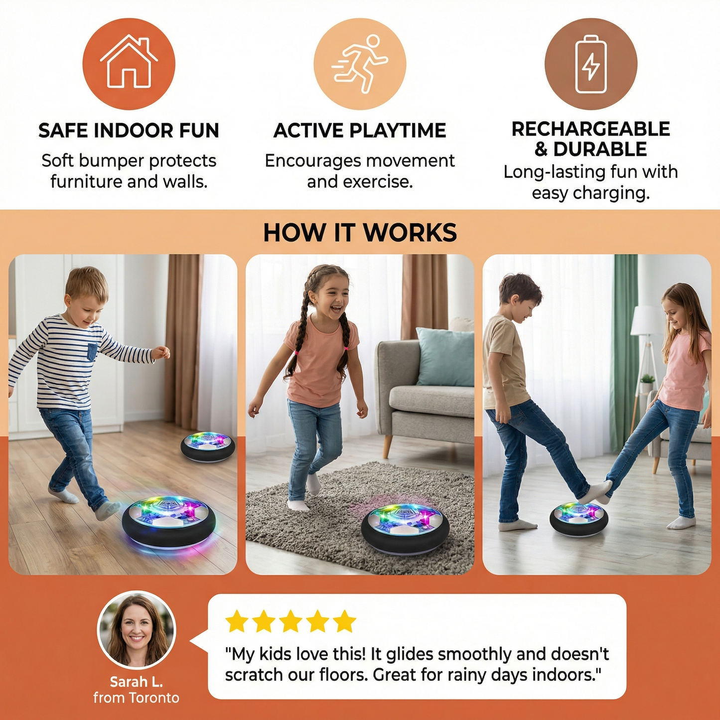 Floating Air Cushion Ball